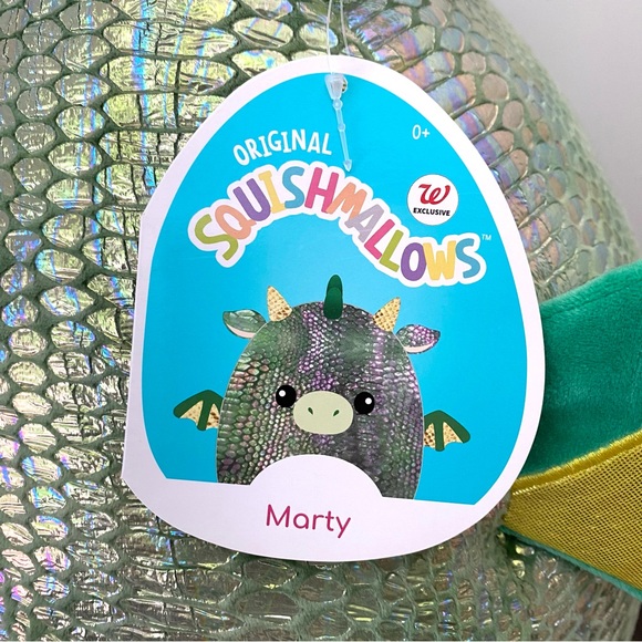 Squishmallows Marty the Dragon 16" Plush - Picture 8 of 11